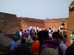 Ancient Nalanda University ruins