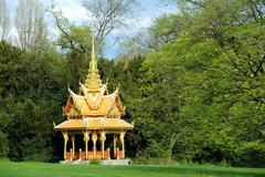 Parc du Denantou royal Thai pavilion