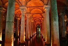 Cistern of Philoxenos with columns and arches