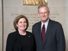 Current and Former FRB Kansas City Presidents Esther L. George and Thomas M. Hoenig