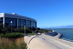 Behind the Shedd Aquarium in 2018