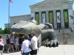 Chicago aquarium exterior view