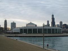 Exterior view of Shedd Aquarium in Chicago