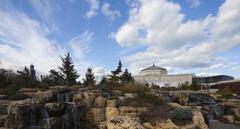 Shedd Aquarium in Chicago with visitors observing marine life