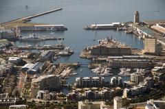 Aerial view of Victoria and Alfred Waterfront, Cape Town, South Africa