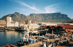 Cape Town cityscape with Table Mountain in the background