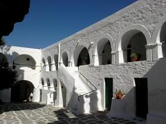 Cyclades Paros Langovardas Monastery Cells