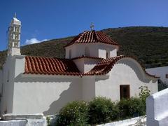 Cyclades Paros Langovardas Monastery Right Side View