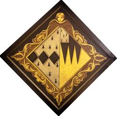 Funeral hatchment for Frances Pigot in St Giles' church