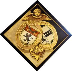 Funeral hatchment for Sophia Gomm in St Giles' Church, Stoke Poges