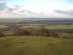 View overlooking Aylesbury Vale from Coombe Hill, Buckinghamshire