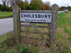 Scenic countryside in Cholesbury, Buckinghamshire during the GOC Hertfordshire's walk on 14 October 2017