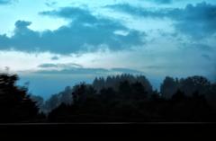 sunrise over rural Buckinghamshire landscape