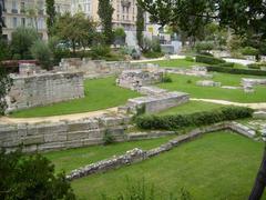 Parc des Vestiges ruins in Marseilles