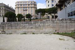 Greek city wall of Massilia Mur de Crinas