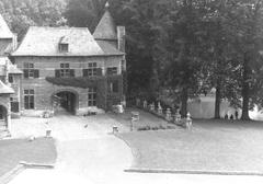 Historic building in Dilbeek, Belgium