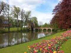 View of Groot Bijgarden garden in Brussels