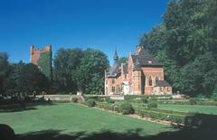 De donjon, het kasteel en de Franse tuin van Groot-Bijgaarden