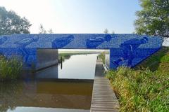 Tegeltjesbrug Elfstedenmonument by Bas Lugthart and Maree Blok