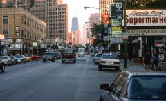 Clark St. at Arlington Pl. in Chicago