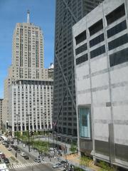 John Hancock Center and Westin Hotel exterior view