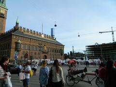 Copenhagen cityscape with historic buildings and waterfront