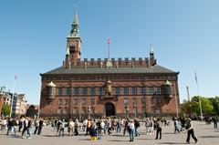 Copenhagen City Hall in Denmark