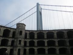 Battery Weed with Verrazano-Narrows Bridge