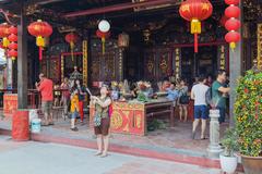 Cheng Hoon Teng Temple, the oldest Chinese temple in Malaysia, located in Malacca City