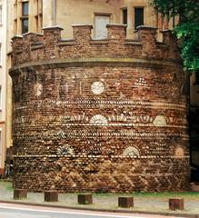 Turm 13 of the Roman city wall in Cologne