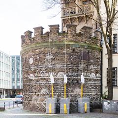 Römerturm Köln with reinforcement measures