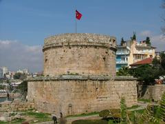 Hidirlik Tower in Antalya, Turkey