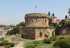 Hıdırlık Tower in Antalya, Turkey