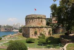 Hıdırlık Tower in Antalya, Turkey