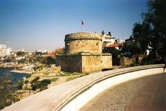 Hıdırlık Tower in Antalya, Turkey