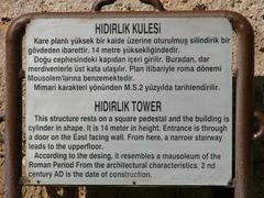 Hidirlik Tower in Antalya, Turkey