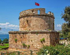 Hıdırlık Tower in Antalya, Turkey