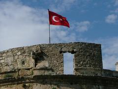 Turkish flag atop Hidirlik Tower