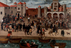 Chafariz d'El-Rey in the Alfama District of Lisbon, Netherlandish, ca. 1570-80