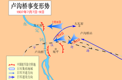 Map of the Marco Polo Bridge Incident