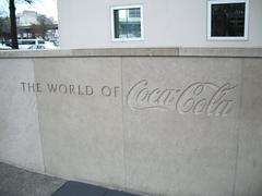 World of Coca-Cola museum building in Atlanta, USA