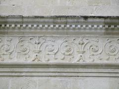 Exterior frieze patterns of Dampierre-sur-Boutonne Castle