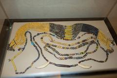 Aboriginal Iban beads at Kuching Textile Museum