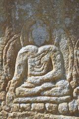 Buddhist inscriptions on Manthal Rock in Skardu, Pakistan