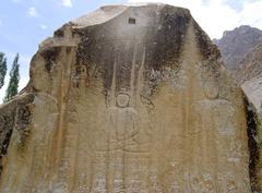 Manthal Rock monument in Pakistan