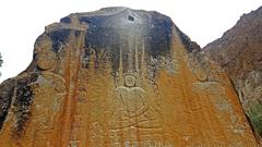 Manthal Buddha Rock in Pakistan