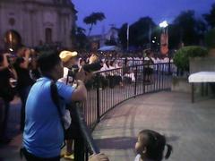 Photographers at Naga Metropolitan Cathedral mass celebration