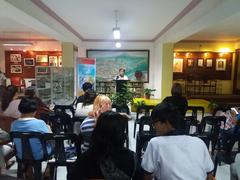 Aida Cirujales book launching at Roco Library