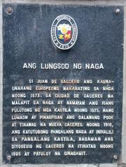 Ang Lungsod ng Naga Historical Marker