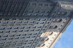 Flatiron Building in Manhattan on a sunny day